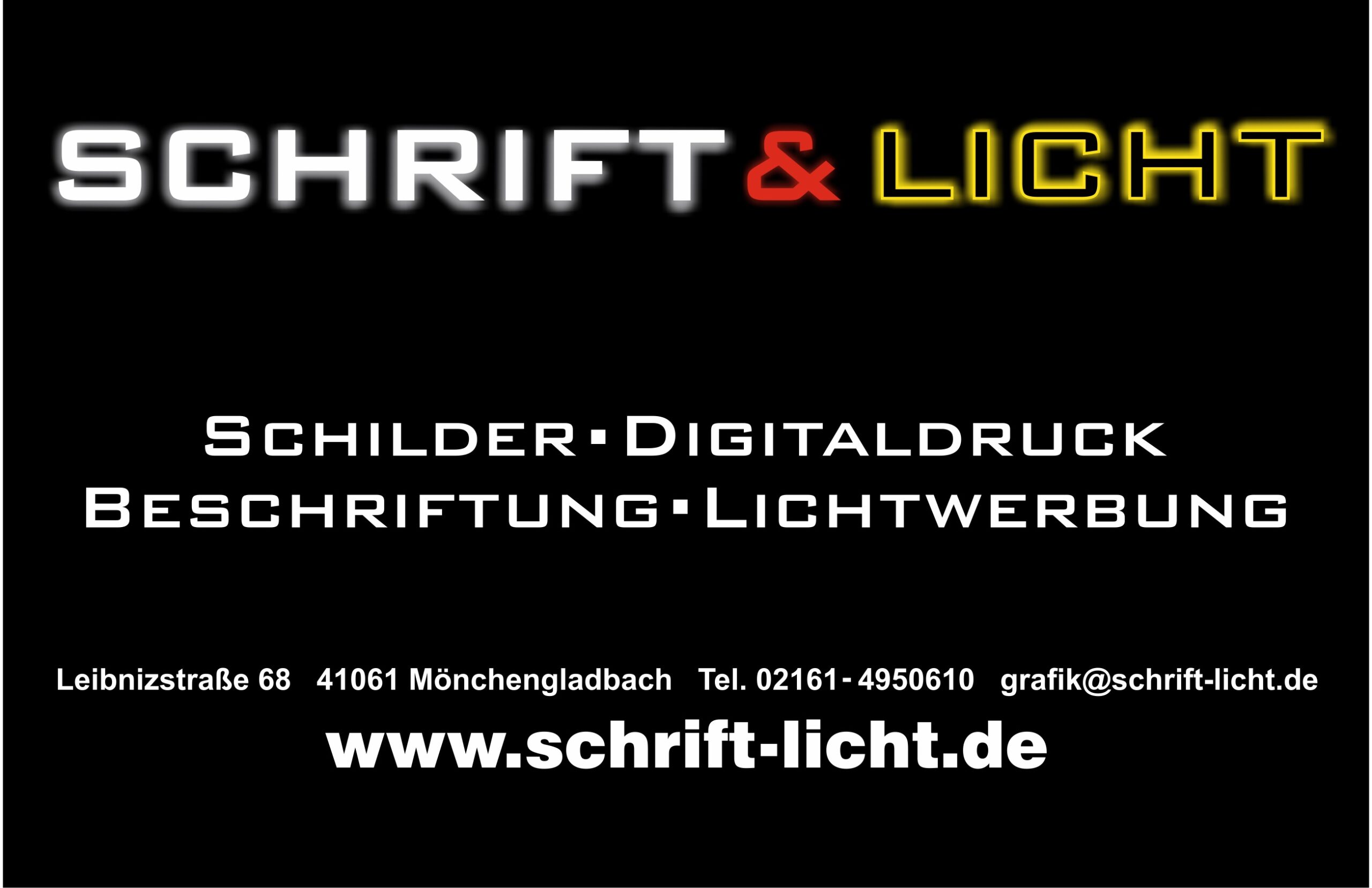SCHRIFT & LICHT WERBETECHNIK
